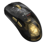 ASUS ROG 20th Edition Harpe II Extreme – Wireless Esports Gaming Mouse – 82g Lightweight, Tri-Mode Connectivity, 65K DPI, 8K Hz Polling, 24K Gold-Plated, Web Config – Gold/Black