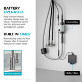 Kraus Oletto Kitchen Faucets Touchless Sensor Single Handle Pull-Down Sprayer in Brushed Brass, KSF-2830BB