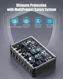 440W USB C Charger Block,8-Port USB C GaN Multiple Port Charging Station