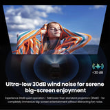 4K Projector with Wifi and Bluetooth, 1500 ANSI Official Licensed Google TV Smart Projector, Outdoor Movie Projector Compatible with NETFLIX/YouTube, 1000+ Apps Supported, AI Auto Focus Proyector