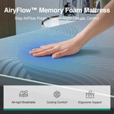 Novilla 14 Inch Queen Mattress, Queen Size Memory Foam Mattress