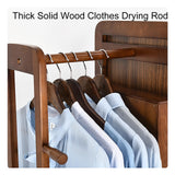 DKKDETOHO Jewelry Cabinet Full-Body Mirror with Storage - Solid Wood Dressing Mirror for Bedroom Living Room Cloakroom - Floor-Standing Organizer Set