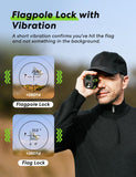 Flysocks Golf Rangefinder with Slope, 1200 Yard Laser Range Finder Golfing, Flag-Locking Vibration, 7X Magnification