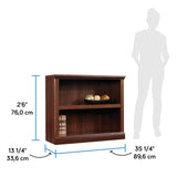 Sauder Miscellaneous Storage 2-Shelf Bookcase/ book shelf, Select Cherry
