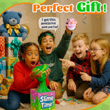 WATERELF Butter Easter Eggs Scented Slime for Girls 10-12, Easter Basket Stuffers Big Slime for Kids Boys Party Favor Stress Relief, Special Toys for Birthday Present - 5.29 Oz - BS001-Pesto Pasta