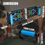 Sutekus Push Up Board for Men & Women Multi-function Detachable Push Up Bar for Strength Training Portable Home Gym Workout Equipment Sutekus