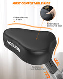 YOSUDA Exercise Bike, 2 in 1 Folding Exercise Bike for Seniors 270lbs Capacity, Magnetic X-Bike with 8-Level of Resistance, for Home Gym Workout YOSUDA