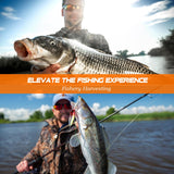 PLUSINNO 404 PCS Fishing Lures, Upgrade XL Fishing Tackle Box with Tackle Included, Crankbaits, Hooks, Weights, Other Accessories, Fishing Lure Bait Gear Equipment Kit Gift for Men Freshwater Bass PLUSINNO