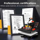 Heat Press Machine for T Shirts, 9 in 1 Auto Hat Heat Press Sublimation-12 X 15'' Towallmark