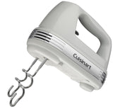 Cuisinart Power Advantage Plus 9-Speed Hand Mixer, 220W-Motor Hand Blender Electric Mixer with 9 Speed Settings, XL Dishwasher-Safe Beaters, 3 Low Mixing Speeds, Storage Case, Cool Grey