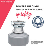 Frigidaire FF75DISPB1 HP Batch Feed Corded Garbage Disposer for Kitchen Sinks