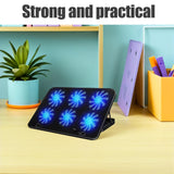 Laptop Cooling Pad Stand with Six Fans Adjustable Height