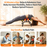 Lerpio Mini Inversion Table with Rollers, Back Extension Machine