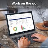 Fusion5 Built in USA 10.1” Windows 11 Tablet PC (March 2026 Release) - 12GB RAM, 256GB SSD, 13th Gen CPU, Full HD Windows Tablet Computer, USB C, HDMI - 2 Year Full Warranty with Accidental Damage
