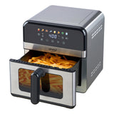 Air Fryer with Window Visible 8-in-1,Compact & Large 7.5-Qt,Up to 85% Less Oil, Roast, Bake, Dry, Reheat, Frozen