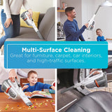 Dustbuster Handheld Vacuum, Cordless, AdvancedClean+, White BLACK+DECKER