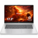 HP 17.3" Touchscreen Business Laptop, 32GB RAM, 1TB SSD, AMD Ryzen 5 Processor (Beats Intel i7-1355U), USB-C, Wi-Fi 6, Windows 11 Pro with Office 365 for Web, No Mouse