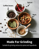 SHARDOR Electric Blade Coffee Grinder, Timed Grind Control Rotary Knob, All-stainless steel shell,Adjustable,for Coffee Beans, Spices & Herbs, with 1 Removable Stainless Steel Bowl,Sliver