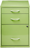 Home Furnishings HPB Heavy Duty 3-Drawer Metal File Cabinet for Standard Files and Office Supplies