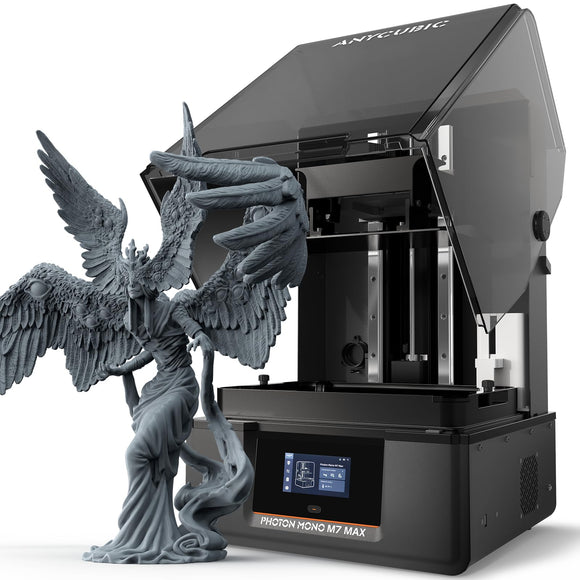 ANYCUBIC Resin 3D Printer, Photon Mono M7 MAX 13.6-inch 7K Mono LCD, High Precision, Temperature Control
