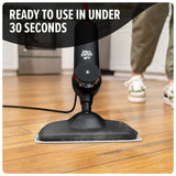 Dirt Devil Steam Mop, Cleaner For Sealed Hard Floors, WD20000, Black Medium Dirt Devil