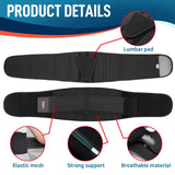 Back Support Belt for Men & Women,Lumbar Belt for Lower Back Pain, Heavy Lifting & Working(Waist Size:68"-74.8")