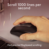 Logitech MX Anywhere 3S Mac Compact Wireless Mouse 8K DPI - Space Grey