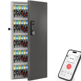 120 Key Lock Box Smart Key Organier Cabinet with Keypad & App for Office