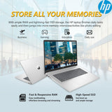 HP 2026 Laptop 17.3" Touchscreen Computer, 17 Inch HD+ Touch Screen Laptop, AMD Ryzen 5(6-Core, >i7-1255U), 64GB RAM 2TB SSD, Windows 11 Pro for Business, Students&Home,10-Key Number Pad,USB-C,HDMI