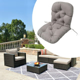 PYmijimy Garden Chair Cushion Outdoor Seat Back Pad Patio Replacement Rocking Waterproof Polyester Surface Soft Support Suitabl