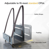 Mount-It! Heavy-Duty Wall Workstation, Ultrawide Monitor Arm, Keyboard Tray