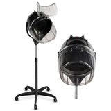 TASALON Professional Hooded Bonnet Hair Dryer Stand with Adjustable Timer, Rolling Wheels - Portable Floor Standing Dryer for Home Salon & Beauty Spa Equipment