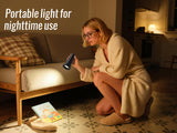 Cordless Battery Wall Sconce-No Drill Installation,Rechargeable Dimmable LED Wall Lamp for Bedroom,Bed Headboard,Hallway,Clip on Lamp,Magnetic Light
