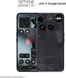 Nothing Phone (3) Cell Phone, 5G Unlocked Phones 256GB, Android 15, Snapdragon 8s Gen4, AI Mobile Phones with Four 50MP Cameras & AMOLED Display, 5150mAh, Glyph Interface, Smartphone Black