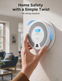 X-Sense Smoke Detector Carbon Monoxide Detector Combo, SC07, 10-Pack