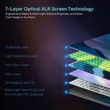 NothingProjector Motorized ALR Screen for Ultra Short Throw Projector, 85% Ambient Light Rejecting, 100 inch, Floor Rising, 4K/8K UHD, Active 3D, Anti Daylight, Electric Retractable Automatic NothPJ