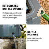 25/30/35/40 Quart Rotomolded Cooler, 5 Days Protale Ice Cooler, Ice Chest Suit for BBQ, Camping, Pincnic, and Other Outdoor Activities EchoSmile