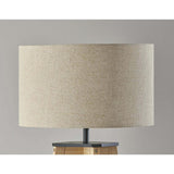 Adesso 3056-12 Kirby 59.75 inch 150.00 watt Natural Wood Shelf Floor Lamp Portable Light