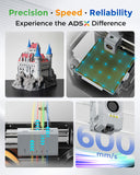 AD5X Multi-Color 3D Printer 4 Colors with IFS, Fully Auto Leveling FDM 3D Printer with Max 600mm