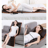 CZCZC Heating Pad Full Body Massage Mats with 20 Neck Shiatsu Kneading Massage Heads, Full Body Massage Mattress Massager Mat Cushion for Relieving Back Lumbar Leg Pain Massage Mat