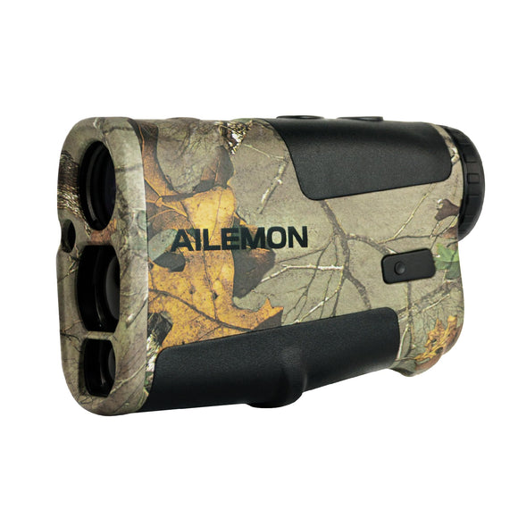 Rangefinder Hunting Laser Range Finder Camo 900 Yards Waterproof Archery Rangefinders, 6X Magnification AILEMON