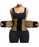 FeelinGirl Workout Waist Trainer Corset Body Shaping Corset Perspiring Vest Workout Body Shaper for Women Leopard XS