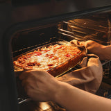 Yiyiring 4 Pcs 1.5 Quart Glass Baking Dish for Oven Oblong Glass Loaf Pan Rectangular Clear Casserole Dish for Cooking Lasagna Kitchen Baking Bakeware Set Oven Microwave Refrigerator Dishwasher Safe