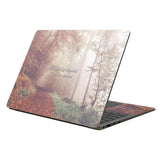 Phone Skin Compatible with Microsoft Surface Laptop 13.8" 8th Edition (2026) - Happens for A Reason - Premium 3M Vinyl Protective Wrap Decal Cover - Easy to Apply | Crafted in the USA by MightySkins