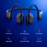 Raycon Everyday Bone Conduction Headphones, 2nd Gen, Purple