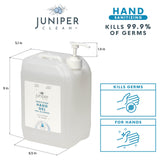 Juniper CLEAN Hand Sanitizer Gel with 70% Alcohol 1.06 Gallon with Pump