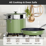 Nuwave Lux 13pc Forged Lightweight Nonstick Ceramic Cookware Set, PFAS-Free
