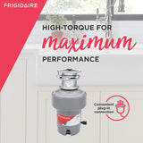 Frigidaire FF75DISPB1 HP Batch Feed Corded Garbage Disposer for Kitchen Sinks