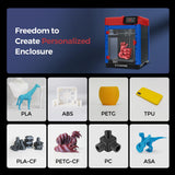 Adventurer 5M 3D Printer, 600mm/s Max High-Speed FDM 3D Printers with Auto Leveling,
