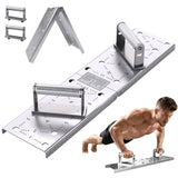 MochantumMultifunctional Push Up Board Heavy Duty 304 Stainless Steel Home Gym Equipment No Deformation High Intensity Chest workout for men and women